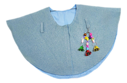 Protector De Hombros Antiarañazos Para Loros, Azul