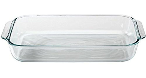 Conceptos Basicos De Pyrex Plato De Horno Oblongo De Vidrio