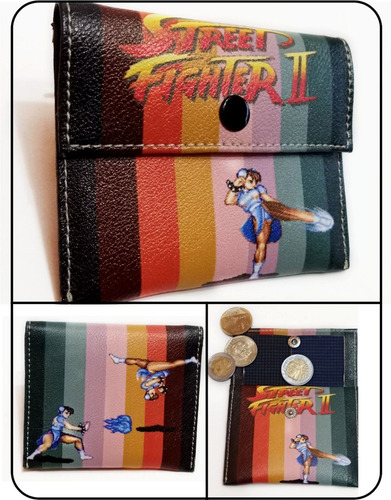 Sencillera Monedero Street Fighter