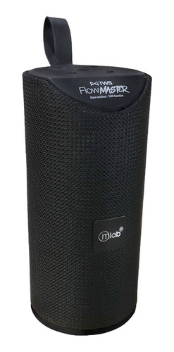 Parlante Mlab Flow Master 8857 Bluetooth Usb Fm Negro