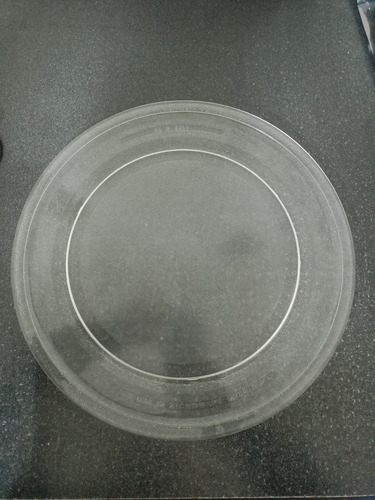Plato Para Microondas De 36 Cm. De Diametro Liso Carrousel. (Usado)