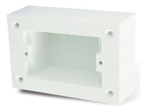 Caja Exterior Portaplaqueta Blanca Cambre