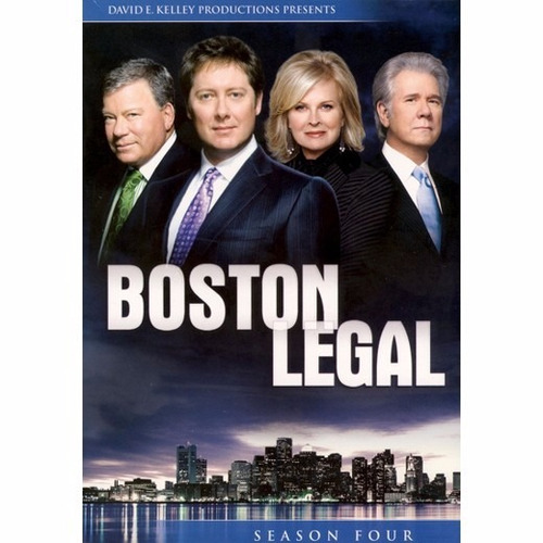 Dvd Boston Legal Cuarta Temporada (5 Discos)