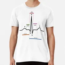 Comprar Remera  Electrocardiograma De Cardiología Algodon Premium 
