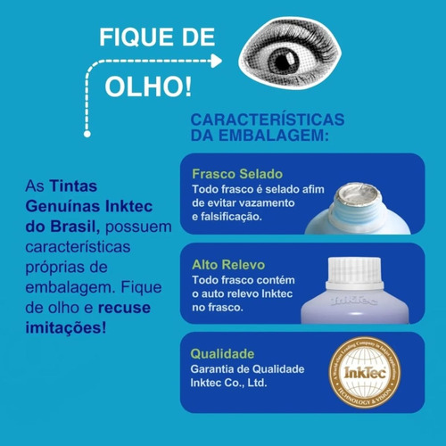 Tinta Compatível P/ Uso Canon Linha G Mb Corante Fotográfica Tinta Cyan Magenta Yellow Black