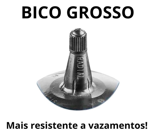 Kit 5 Pneus De Fusca Technic E Câmara De Ar Fr15 Tr15 Flexen