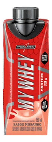 My Whey 250 ml — Ready Protein, sabor integral a fresa medicinal sin lactosa