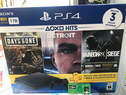 Ps4 Slim 1tb 3 Juegos 3 Meses Plus Negociable Punto Físico