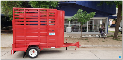 Imagen 2 de 12 de Acoplado Trailer Jaula Para 1 Caballo (ja1008)