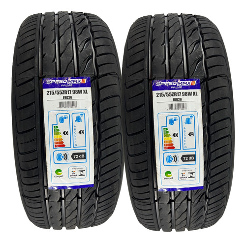 Kit 04 Pneus 215/55r17 98w Frd26 Speedmax Prime Hrv