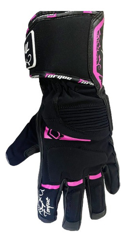 Guantes Para Moto Mujer Torque Velocity Con Protecciones