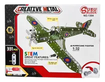 Comprar Avion Armable De Juguete Creative Metal +300 Pcs