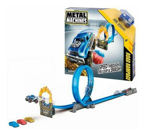 Pista De Autos Niños Road Rampage Metal Machines Zuru P
