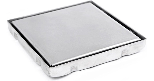 Ralo Inox Square Tampa Invisive Oculta 15x15 Nao É Pvc