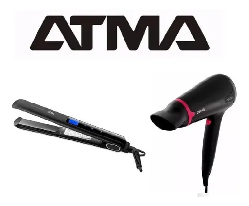Kit Planchita Secador Pelo Atma pl8860n sp8964n