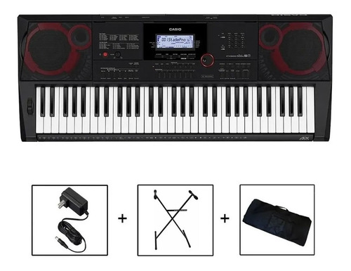 Teclado Casio Ct-x3000 61 Teclas+fuente,soporte,funda Oferta