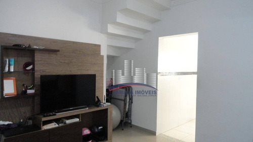 Imagem 4 de 30 de Sobrado À Venda, 93 M² Por R$ 318.000,00 - Centro - São Vicente/sp - So0681