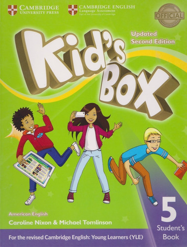 Kid´s Box 5 Student´s Book, De Nixon Caroline., Vol. 5. Editorial Cambridge, Tapa Blanda En Inglés, 20215