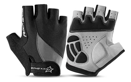 Guantes Ciclismo Rockbros Medio Dedo Mtb Unisex