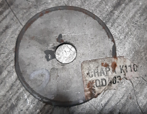 Discos De Chapa K 110 Acero Especial Para Cuchillas Y K100 (Usado)