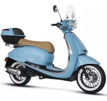 Comprar Scooter Beta Tempo 150 Vintage Parabrisas Y Baul Delisio
