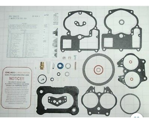 Kit De Carburador Chevrolet 2 Bocas