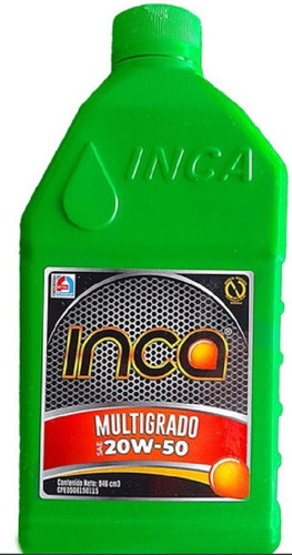 Aceite Inca 20w50 Mineral