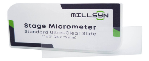 Millsyn Micrometro Escenario Escala Cruz Punto 0.394 In