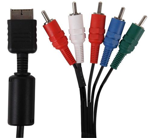 Cable Video Componente Para Ps2 Y Ps3 Nuevos