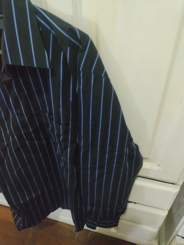 Camisa Azul A Rayas Xl (Usado)