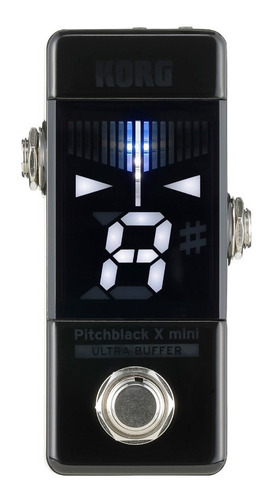 Pedal De Efecto Korg Pitchblack Pb-x-mini Afinador Tuner