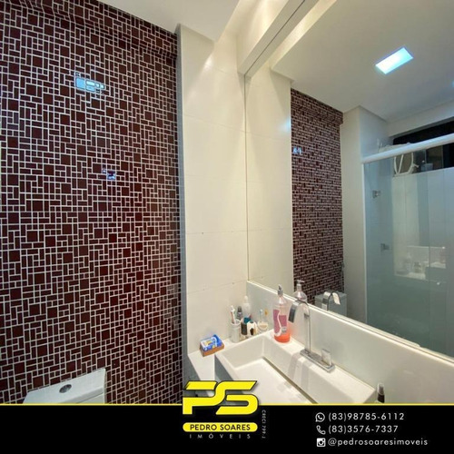 Apartamento Com 3 Dormitórios À Venda, 118 M² Por R$ 460.000 - Manaíra - João Pessoa/pb - Ap3396