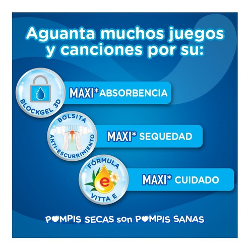 Imagen 3 de 6 de Pañal Desechable Kleenbebé Suavelastic Talla Jumbo 40 Pzs