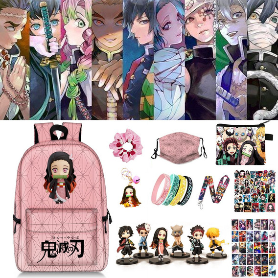Juego De Mochila De Anime Demon Slayer Mochilas Escolares Pa Juego De Mochila De Anime Demon Slayer Mochilas Escolares Pa