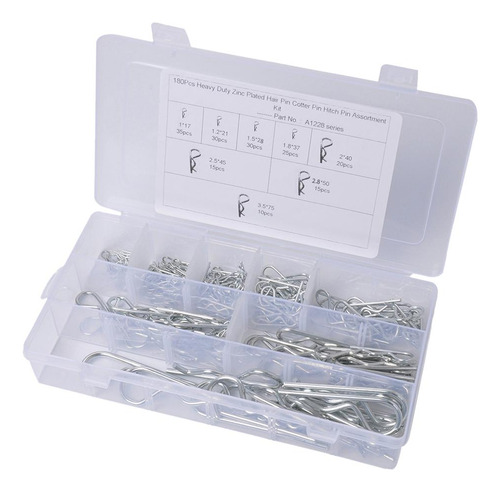 Caja Surtida De 180 Piezas De Horquillas Para El Cabello De