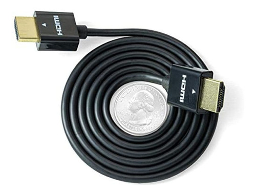 Ntw Cable De Hdmi De Alto Rendimiento Ultra Delgado De 3,3 P