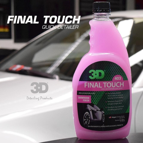 Imagen 4 de 10 de 3d Detailing | Final Touch | Quick Detailer / Detail | 710ml
