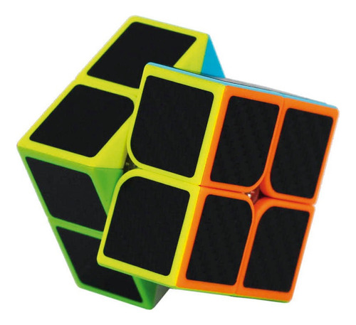 Cubo Mágico Tipo Rubik 2x2 Carbono