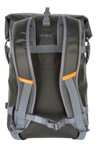 Mochila Estanca 20 l Negra Itiwit Color Gris