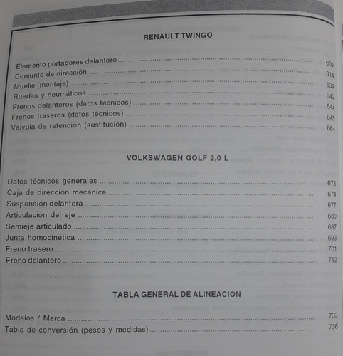 Manual De Tren Delantero 1998