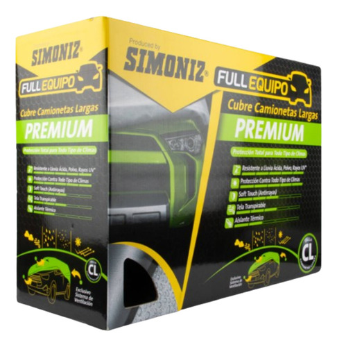 Cubrecamionetas Poliester Premium Simoniz Xl