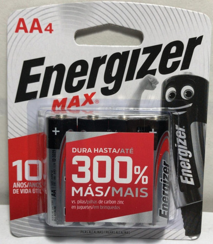 Pilas Aa Energizer Max Blister X4 Srj 