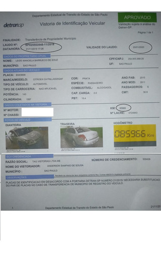 Cetroen Pallas C4 - Único Dono (entrada Facilitada)