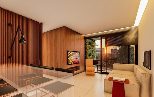Imagem 11 de 24 de Edíficio Aquarius Com Apartamento De 1 Quarto E Sala Na Ponta Verde - Ap0012