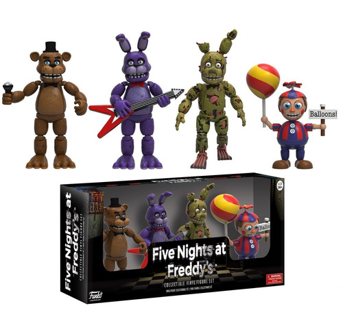 Set 4 Figuras Five Nights At Freddys Funko Vinyl Serie 2