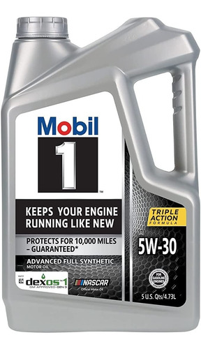 Lubricante Mobil 1 Advanced Full Synthetic 5w30 - 5 Litros