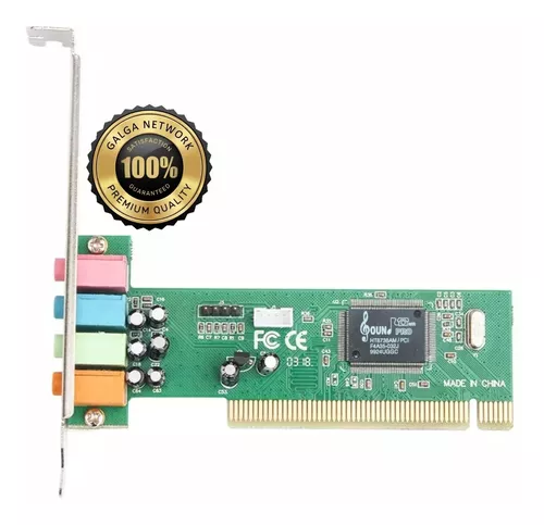 Placa Controladora De Audio Pci Para Pc / Tarjeta De Audio