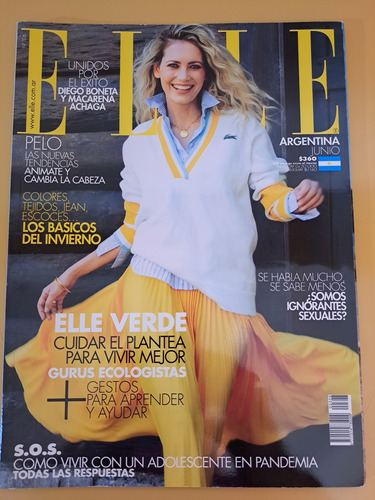 Revistas Elle X 3 Usadas Excelente Estado (Usado)