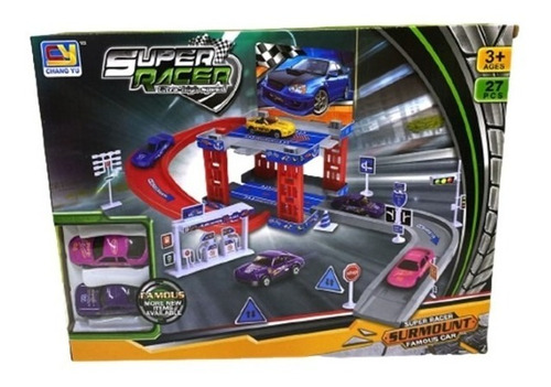 Pista De Auto Diseño Super Racer 