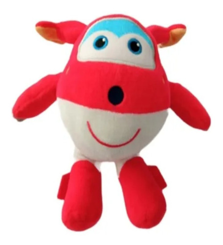 Super Wings Peluche Personaje Jett Avión 30 Cm